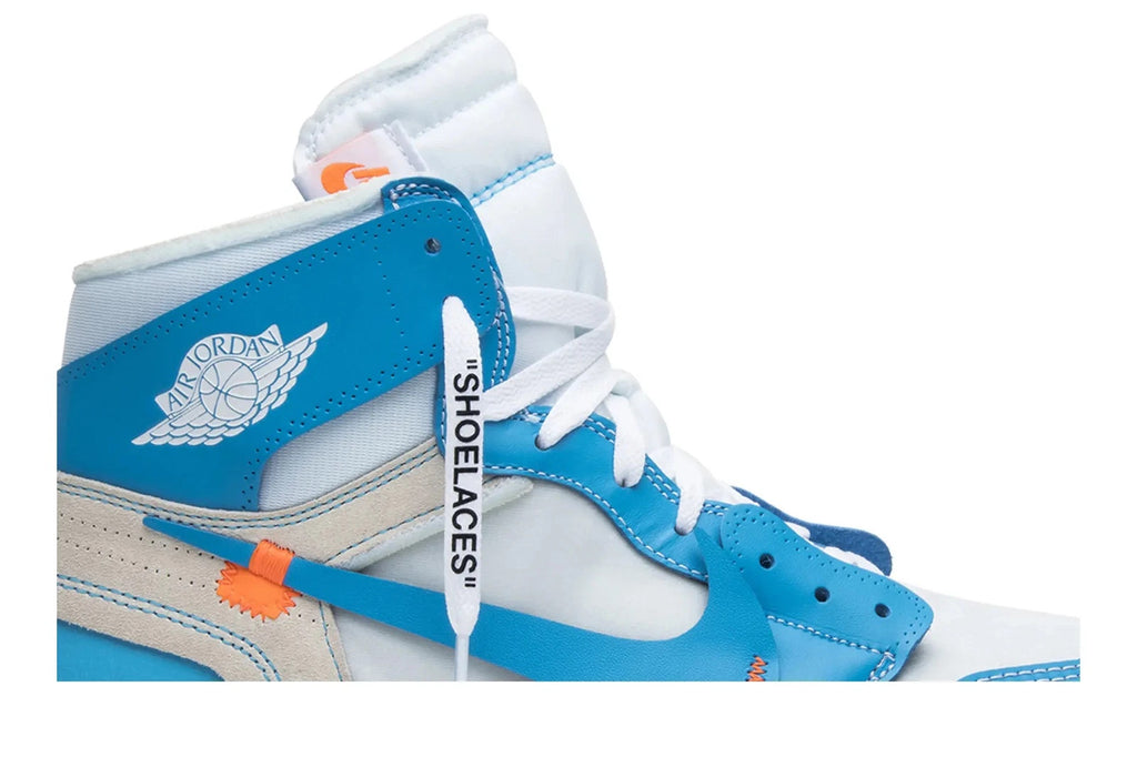 Nike Air Jordan 1 Retro High OG UNC x Off-White – Blue/White (AQ0818-148)