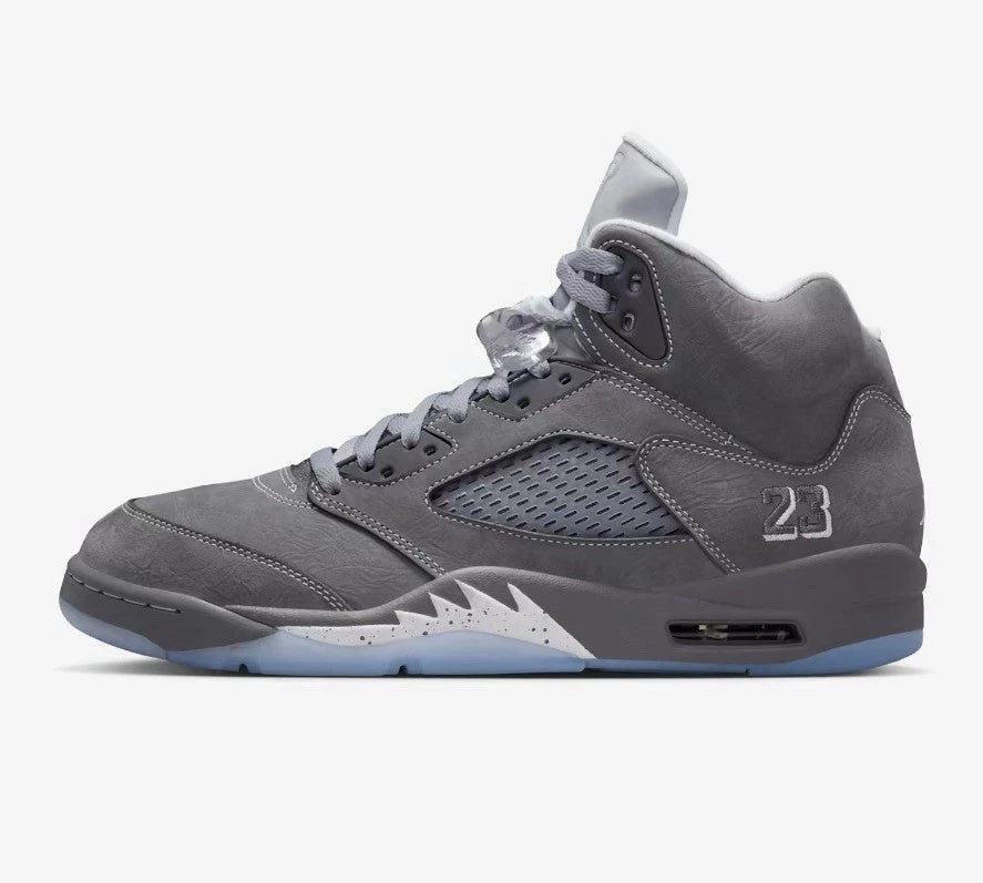 Nike Air Jordan 5 Retro Shoes 'Wolf Grey' Mens DD0587-002