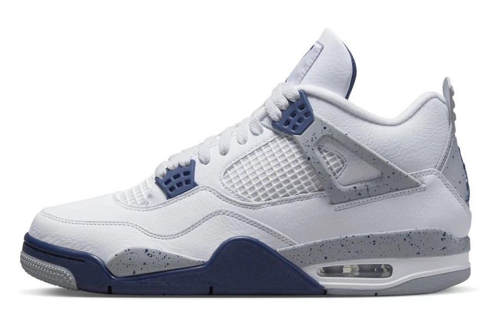 Air Jordan 4 Retro Mid Midnight Navy Men's Sneakers (DH6927-140)