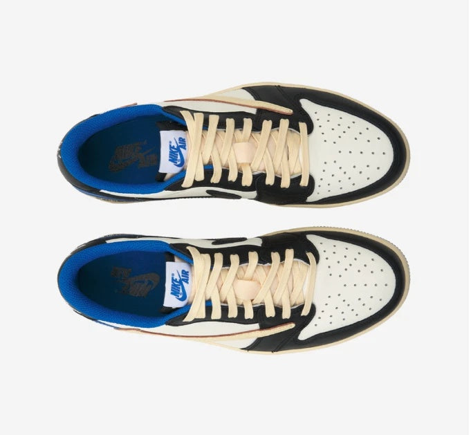 Air Jordan 1 Low OG Fragment Design x Travis Scott Blue DM7866-140