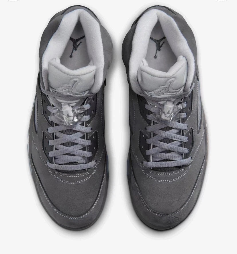 Nike Air Jordan 5 Retro Shoes 'Wolf Grey' Mens DD0587-002