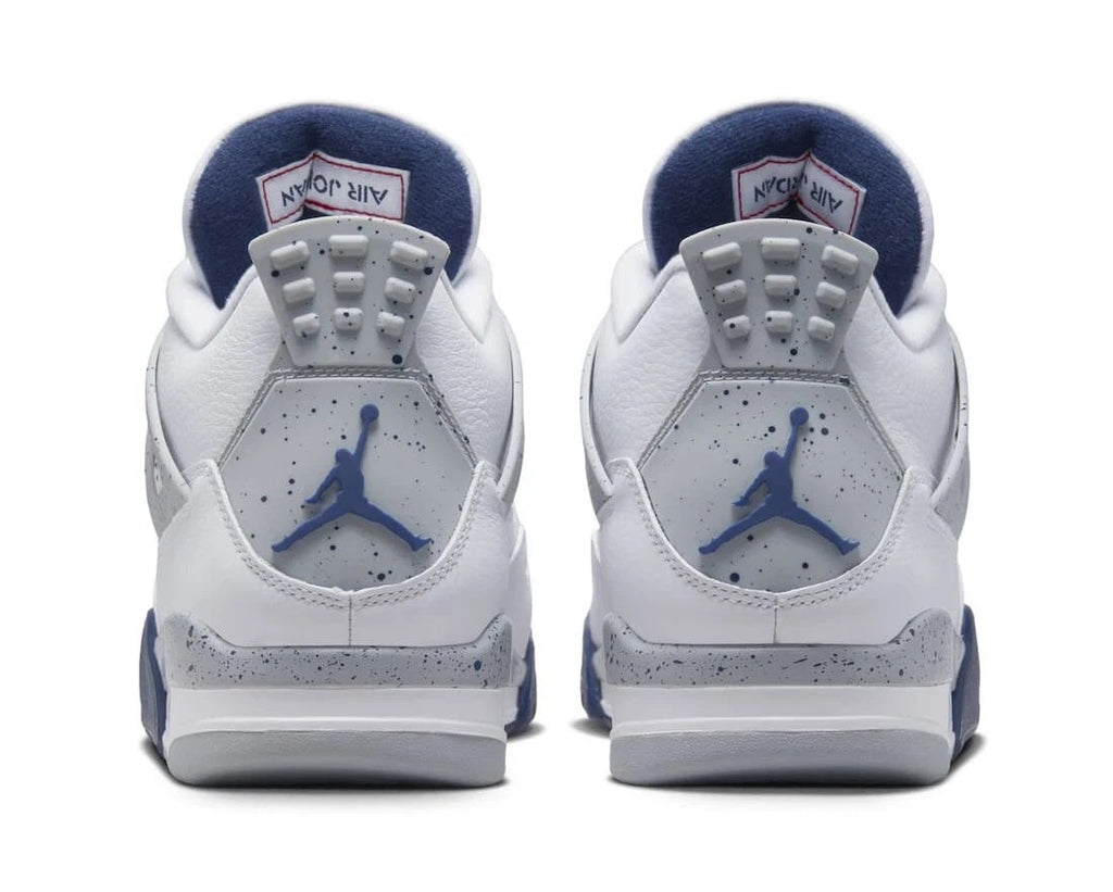 Air Jordan 4 Retro Mid Midnight Navy Men's Sneakers (DH6927-140)