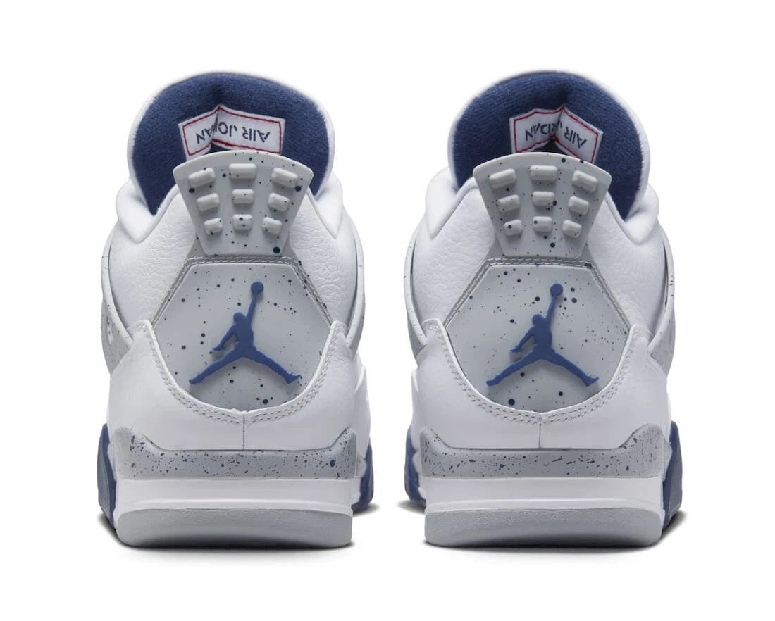 Air Jordan 4 Retro Mid Midnight Navy Men's Sneakers (DH6927-140)
