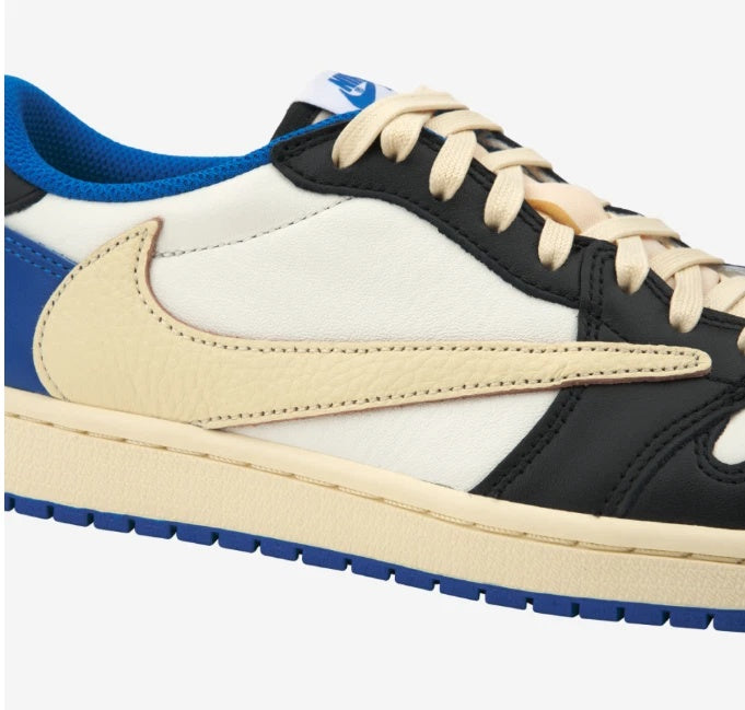 Air Jordan 1 Low OG Fragment Design x Travis Scott Blue DM7866-140