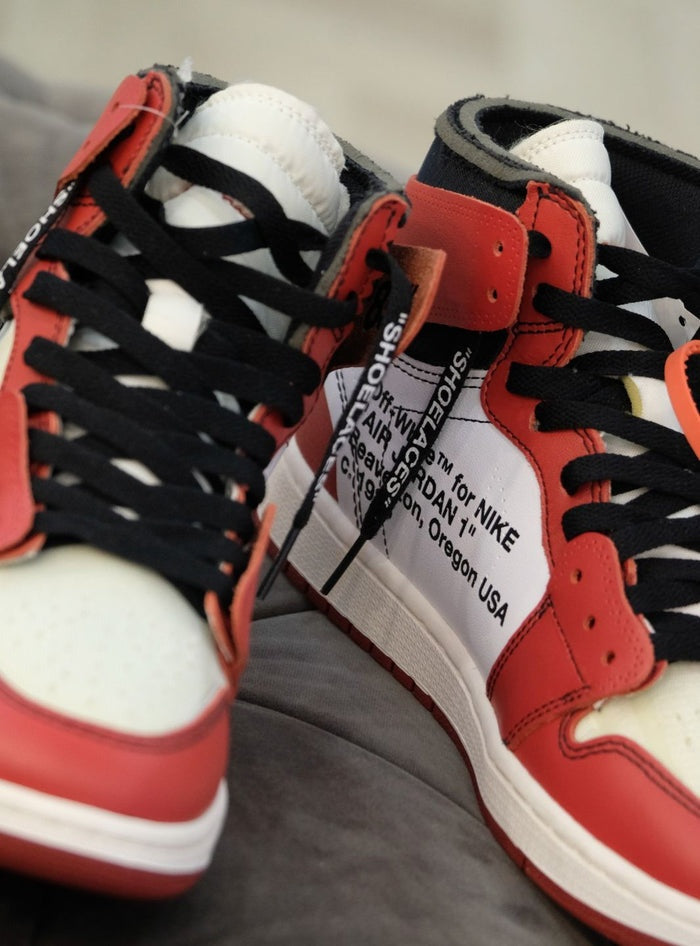 Nike Air Jordan 1 Retro High Off-White Chicago Red – Virgil Abloh (AA3834-101)