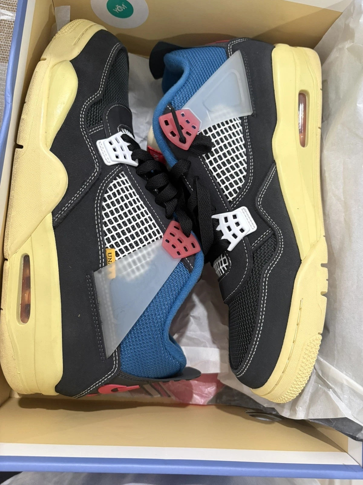 Nike Air Jordan 4 Retro Union Off Noir (Men's) DC9533-001